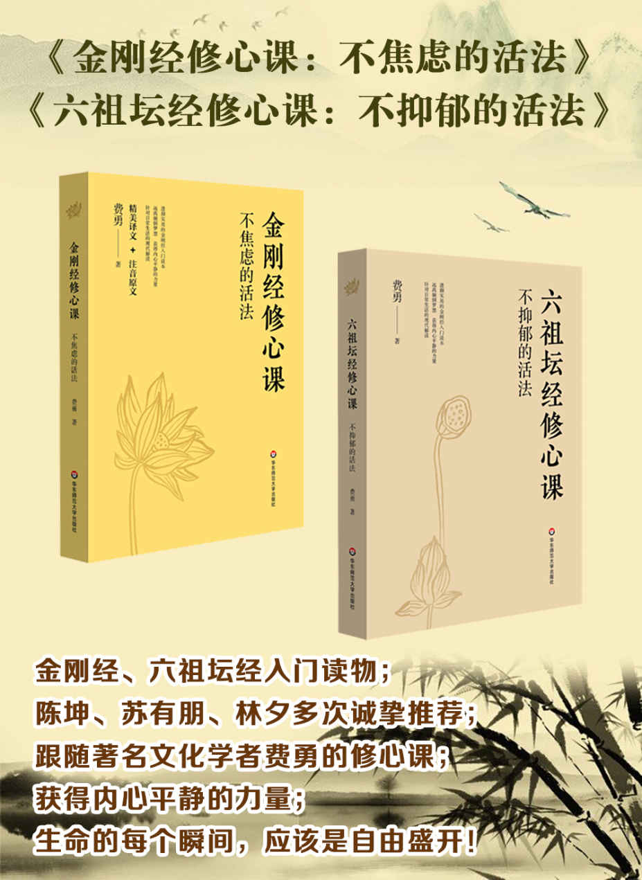 金刚经修心课：不焦虑的活法