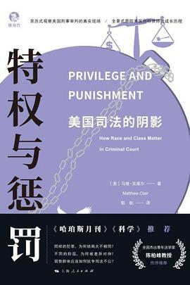 特权与惩罚：美国司法的阴影